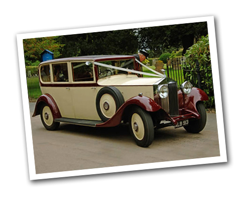 1933 Rolls Royce wedding car