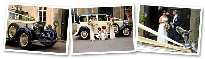 vintage rolls royce wedding car photos