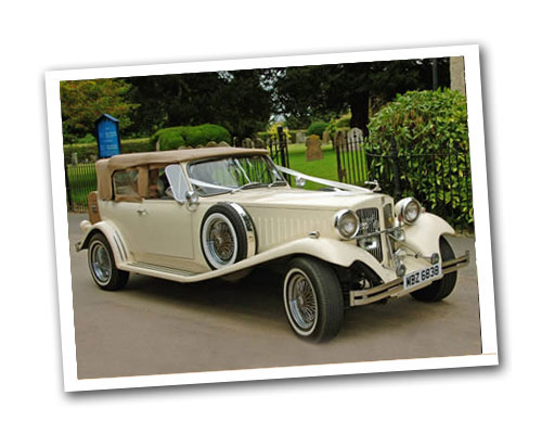 Beauford Convertible wedding car