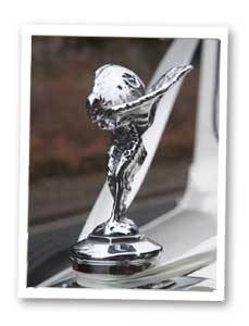 Rolls Royce silver lady
